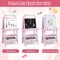 3-in-1 Kids Art Easel with Double-Sided Blackboard-Whiteboard and Paper Roll and Storage Shelves